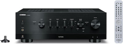 Yamaha Ολοκληρωμένος Ενισχυτής Hi-Fi Stereo R-N800A 220W/4Ω 140W/8Ω Μαύρος