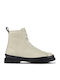 Brutus Leather Women's Ankle Boots Gray