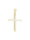 Alorado Herren Gold Kreuz 14K