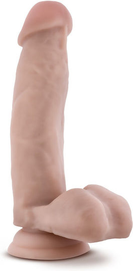 Blush Dr. Skin Dr. Mark Ρεαλιστικό Dildo με Όρχεις και Βεντούζα Flesh 18cm
