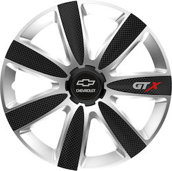 Versaco Gtx Car Hubcaps 14" with Chevrolet Brand Logo 4 Pieces Versaco Gtx Car Hubcaps 14" with Chevrolet Brand Logo 4 Pieces