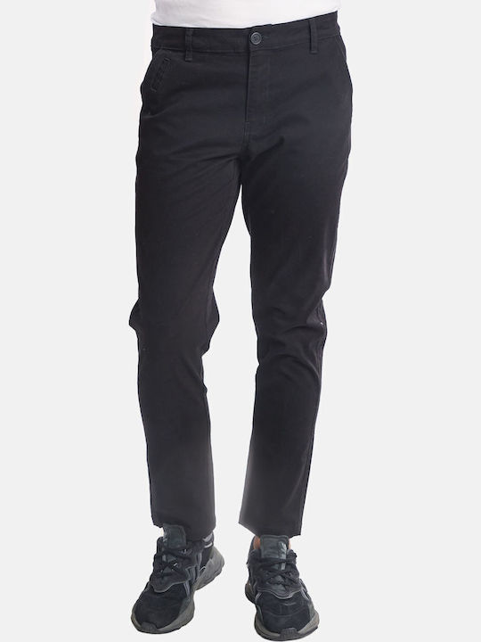 Paco & Co Pantaloni Chino Negru