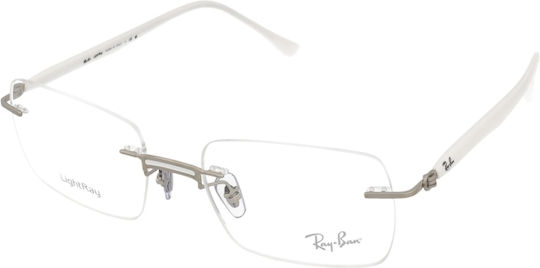 Ray Ban Aviator Ανδρικός Μεταλλικός Σκελετός Ασημί