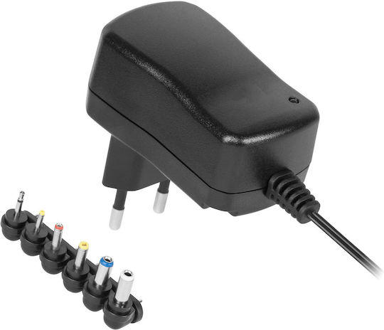 DM Pro Universal Power Adapter Adjustable Voltage 3 to 12V 2.25A with Power 27W with Plug Set (DM-2250MA)