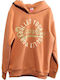 Kinder-Sweatshirt mit Kapuze Braun