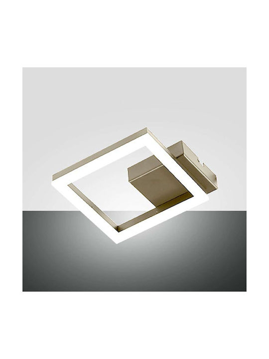 Fabas Luce Πλαφονιέρα Οροφής με Ενσωματωμένο LED σε Χρυσό χρώμα 18.3cm