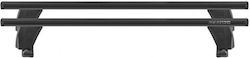 Menabo Roof Bars Metallic 2020+ for Cars with Factory Bars (with Roof Rack Legs) Black