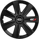 Versaco Set Capace de Roți Auto Gtx Compatibilitate Kia 4 Bucăți 16 Negru