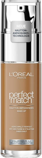 L'Oreal Paris Perfect Match Liquid Foundation 8R/8C Nut Brown 30ml