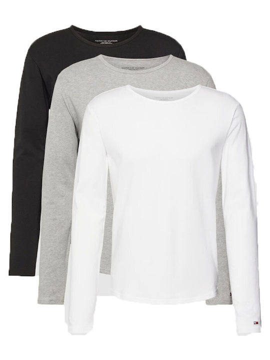 Men's Long Sleeve Undershirts White 3Pack UM0UM030220XS