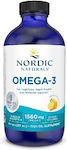Nordic Naturals Omega 3 Ulei de pește 237ml Lămâie
