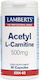 Lamberts Acetyl L-carnitine 500mg 60 κάψουλες