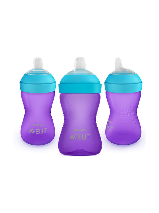 Philips Αθλητικό Παγούρι 300ml Μωβ