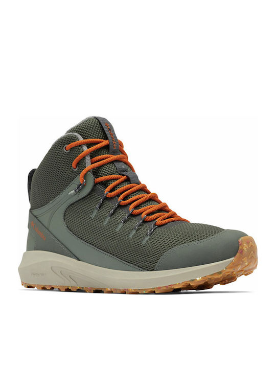 Columbia Trailstorm Mid Men's Hiking Waterproof Boots Gravel Warm Copper