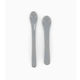 Twistshake Baby Set with Spoons made of Plastic for 4+ months Gray 2pcs