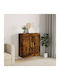 Sideboard Wooden Καπνιστή Δρυς 69.5x34x90cm