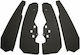 Maier Motorcycle Wheel Mudguard Black 1pcs