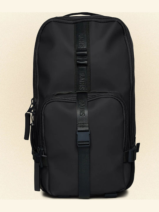 Rains Backpack Αδιάβροχο 13lt Μαύρο