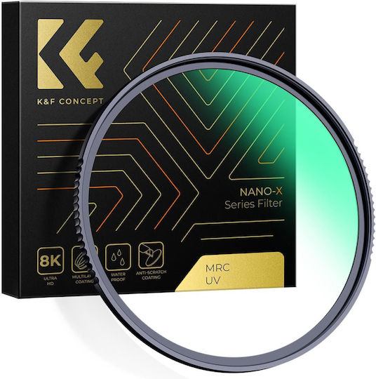 K&F Concept Nano-x UV HD Lens Filter Diameter 40.5mm with MC (Multi-Coated) Coating for Photography Lenses