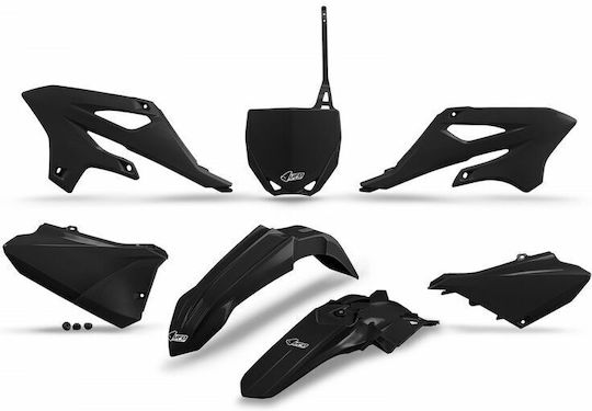 UFO Motorrad Kunststoff-Set für Yamaha YZ 85 Schwarz 1Stück