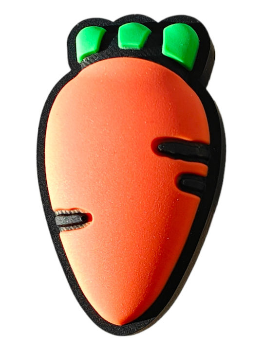 Dekoratives Schuhanhänger Karotte Orange