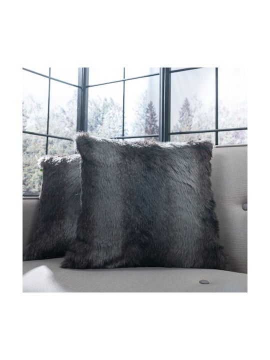 Teoran Decorative Pillow Case Pelt from Fur 33 ...