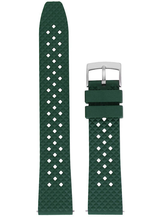 VStraps Καουτσούκ Λουράκι Πράσινο 22mm