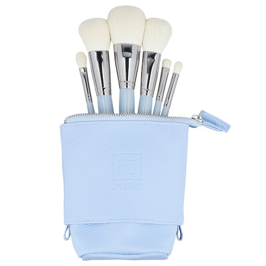 Ilu Set with Makeup Brushes made of Synthetic Hair 6pcs