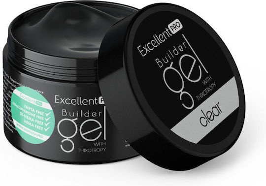 Excellent Pro Excellent PRO Bauherren-Gel Falsche Nagelgel Transparent 15gr