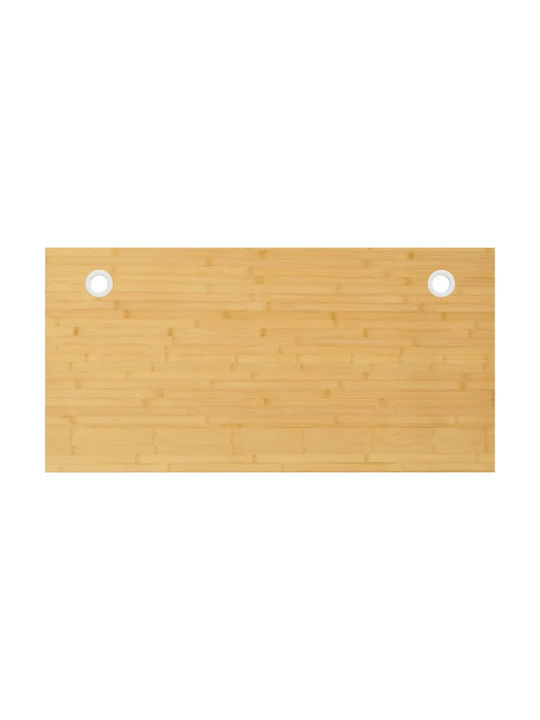 vidaXL Rectangular Office Desk Surface Bamboo 80x40x4cm 352761 1pcs