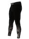 Athlon Long Men Martial Arts Leggings Black
