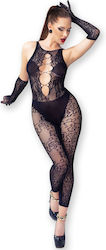 Chilirose Sexy Bodystocking Black