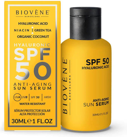 Biovene Anti-aging Serum Face SPF50 with Hyaluronic Acid 30ml
