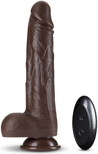 Blush Realistic Vibrator 22cm Brown