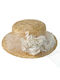 Designer's Cat Kids' Hat Straw Beige
