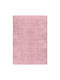 Madi Whisper Rug Round Furry Pink