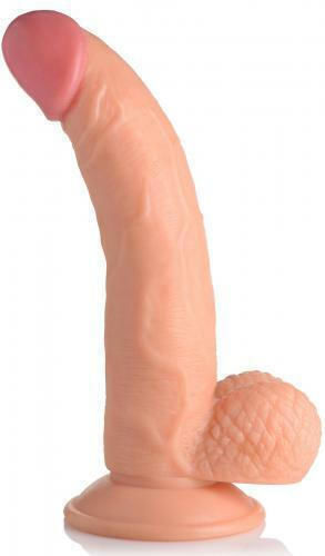 XR Ρεαλιστικό Dildo με Όρχεις και Βεντούζα Flesh 19cm