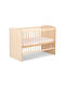 Klups Multifunktionales Babybett in Braun mit Matratze & Schublade