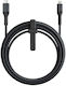 Nomad Geflochten USB-C zu Lightning Kabel 20W Schwarz 3m (NM01320685)