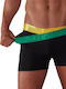 Herren Boxershorts Yellow/Green 2Packung
