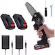 Pruning Battery Chainsaw 24V 0.65kg with Blade 10cm
