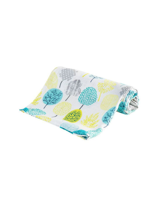 Bocioland Swaddle Blanket Multicolour 75x75cm