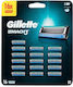 Gillette Mach3 Ανταλλακτικές Λεπίδες 16τμχ