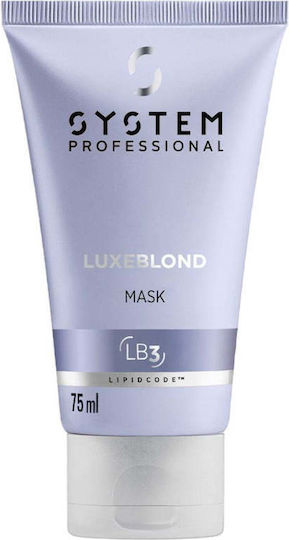 System Professional Luxeblond Mască De Păr Pentru Păstrarea Culorii 75ml