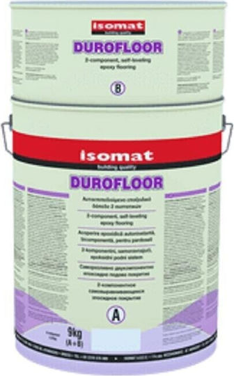 Isomat Durofloor Εποξειδική Επίστρωση Δαπέδων Πολύχρωμο 9kg ISO.0401.DRFR.LGRE.9