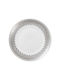 Cryspo Trio Plaza Gray Porcelain Dinnerware Set 20pcs
