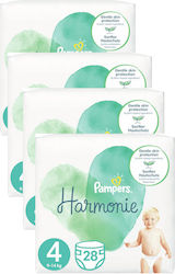 Pampers Harmonie Nr. 4 für 9-14kgkg 112cm