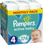 Pampers Active Baby Monthly Pack No. 3 for 9-14 kgkg 58pcs