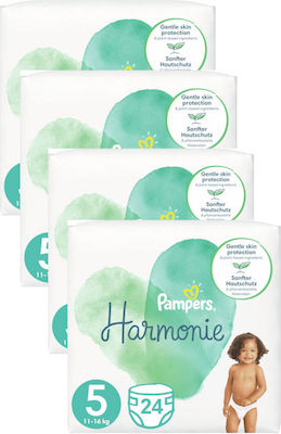 Pampers Tape Diapers Harmonie No. 5 for 11-16 kgkg 96pcs