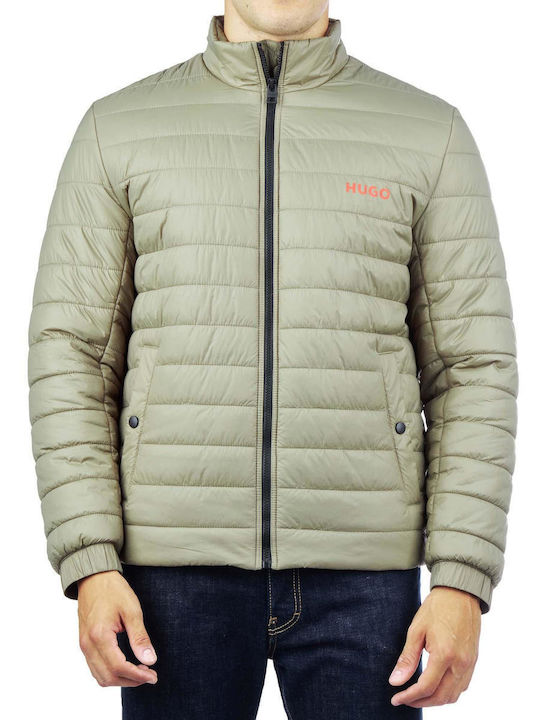 Hugo Boss Herren Winter Jacke Puffer Grün